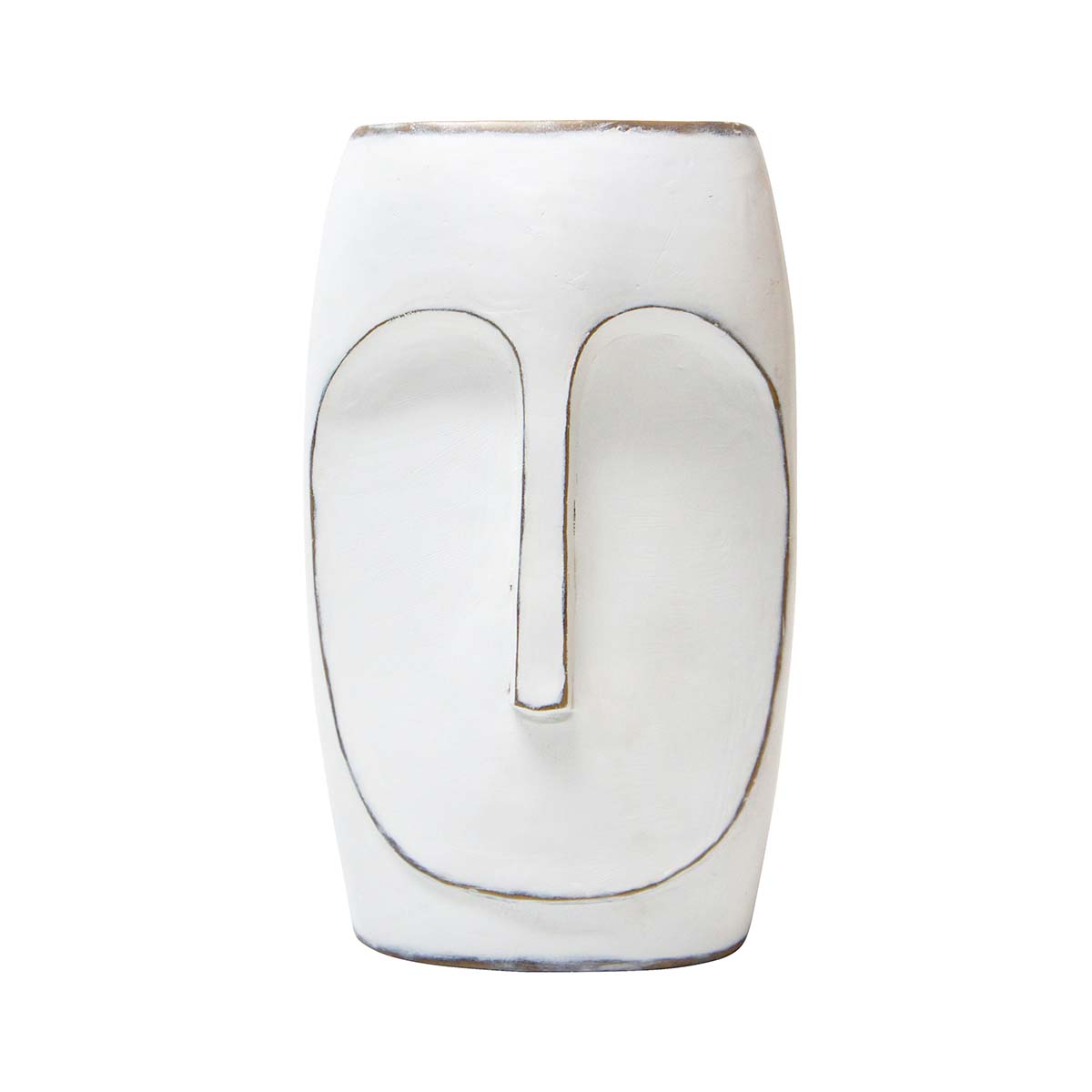 TAHITI VASE 20.5X34CM in white by OzDesignFurniture Style Sourcebook
