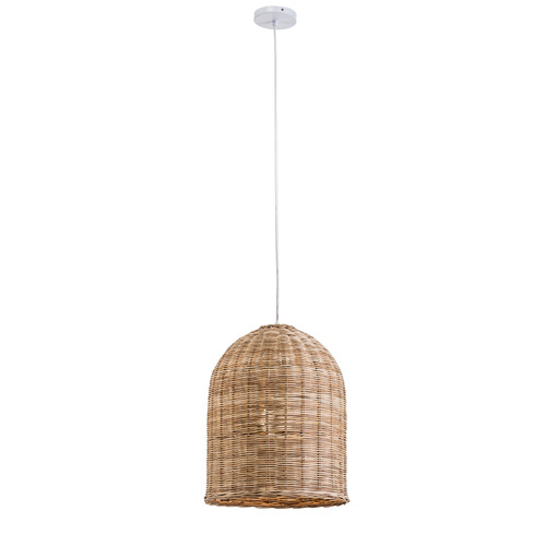 Scout 48cm Woven Rattan Pendant Light by Temple & ster Style