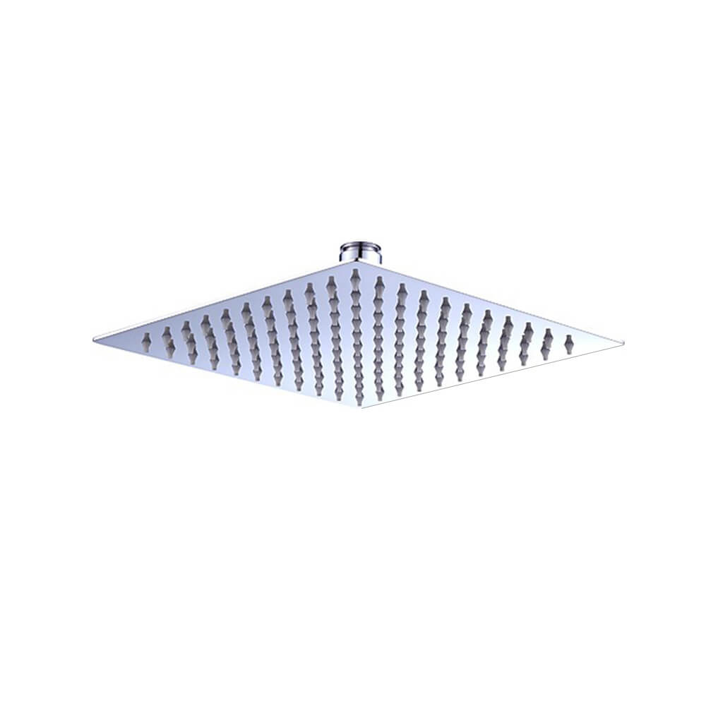 200mm Square Shower Head Chrome by null Style Sourcebook