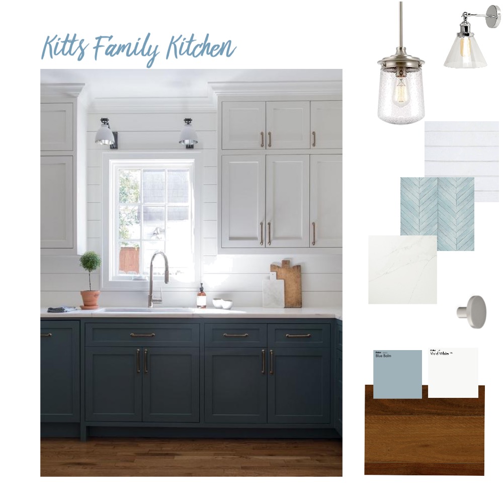 Kitts Family Kitchen Interior Design Mood Board by vanessaryan Style