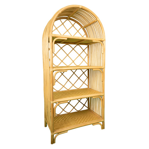Natural Java Rattan Bookcase by Temple & ster Style Sourcebook
