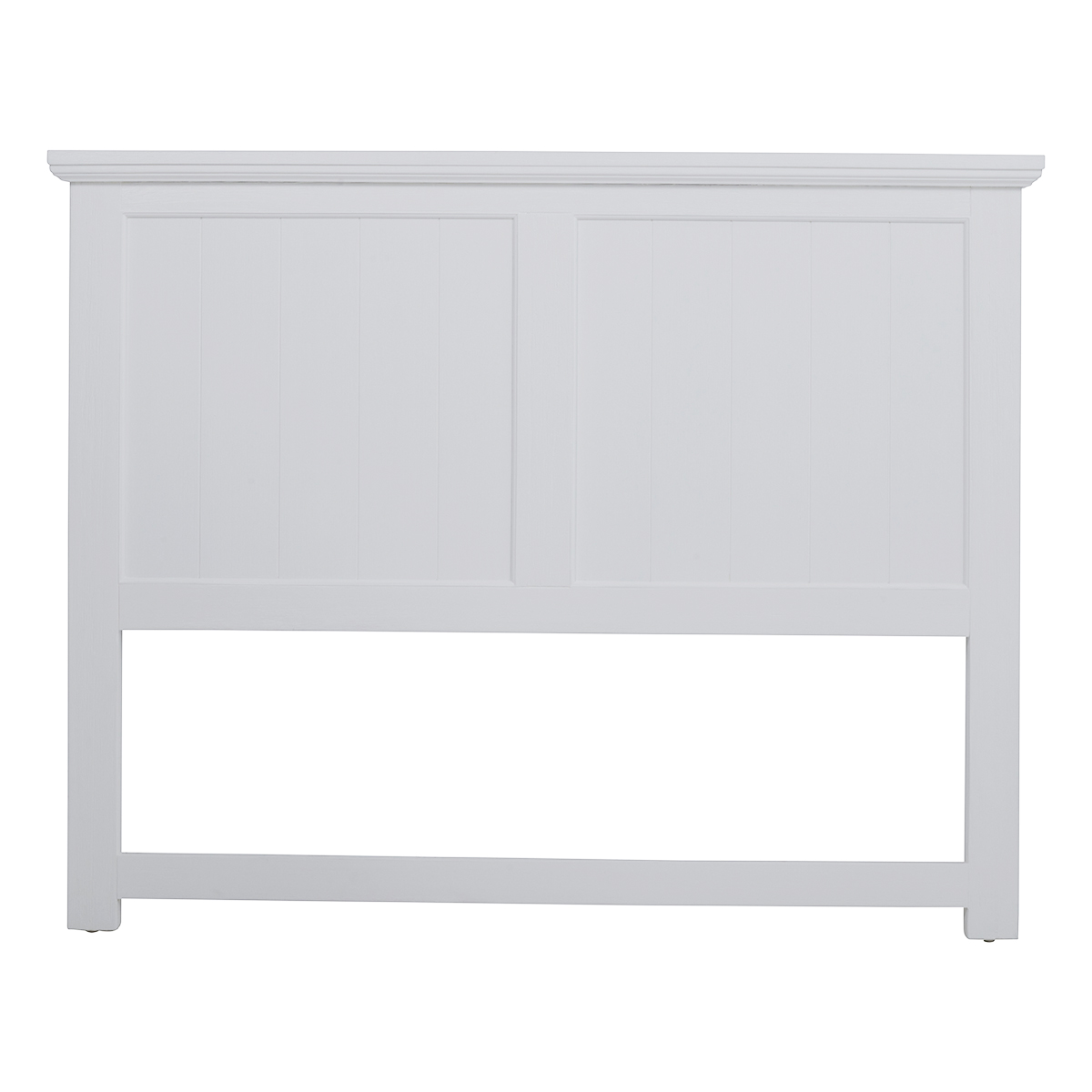 Hamptons Queen Bedhead in White by OzDesignFurniture Style Sourcebook