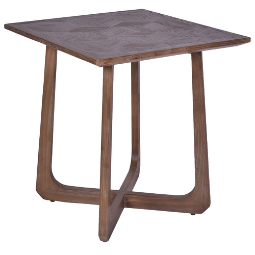 Buckley Elm Wood Side Table by Temple & ster Style Sourcebook