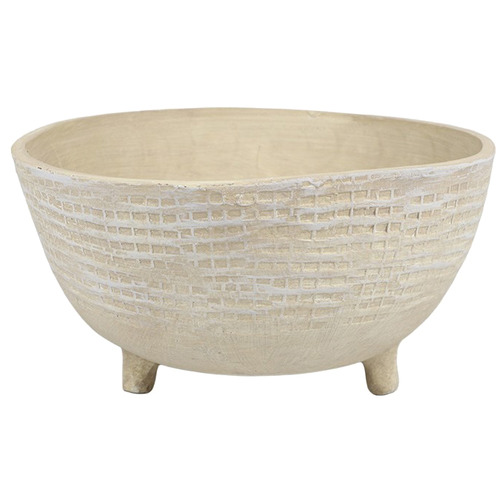 Luna Terracotta Footed Bowl by Temple & ster Style Sourcebook