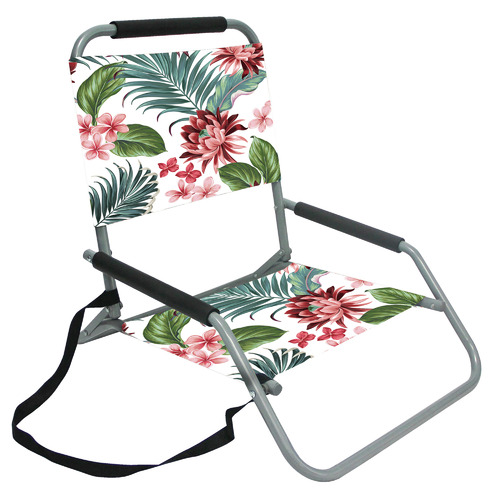 Tropical Petal Foldable Beach Chair by Temple & ster Style Sourcebook