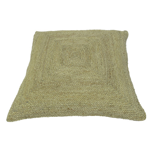 Natural Jute Floor Cushion by Temple & ster Style Sourcebook