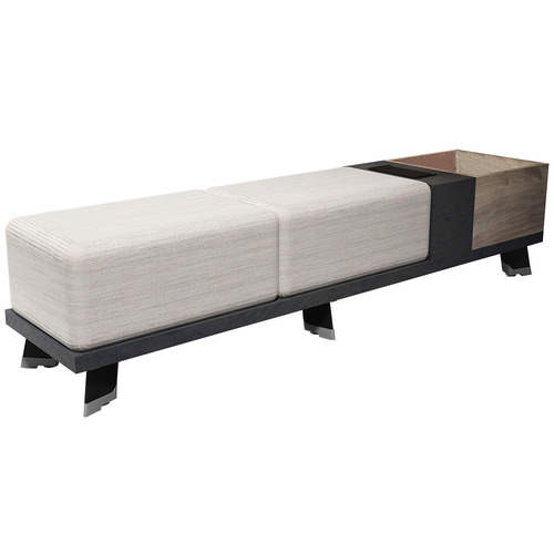 Harold 2 Seater Upholstered Bench by Temple & ster Style Sourcebook