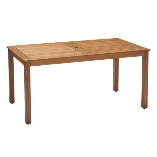 Lanai Eucalyptus Wood Outdoor Dining Table by Temple & ster Style