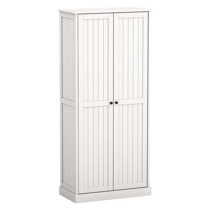 Hamptons 2 Door Cupboard in White by Meubilair by Meubilair Style