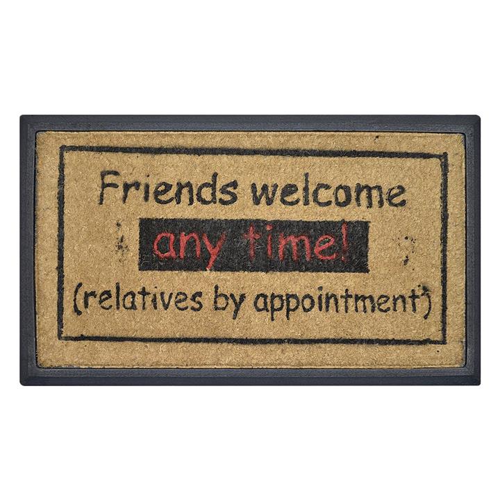 Friends Anytime Doormat by Solemate by Solemate Style Sourcebook