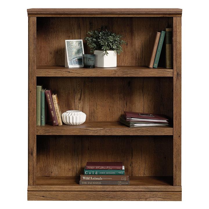 3Shelf Bookcase Vintage Oak in Light Brown by U.S Designs by U.S Designs Style Sourcebook