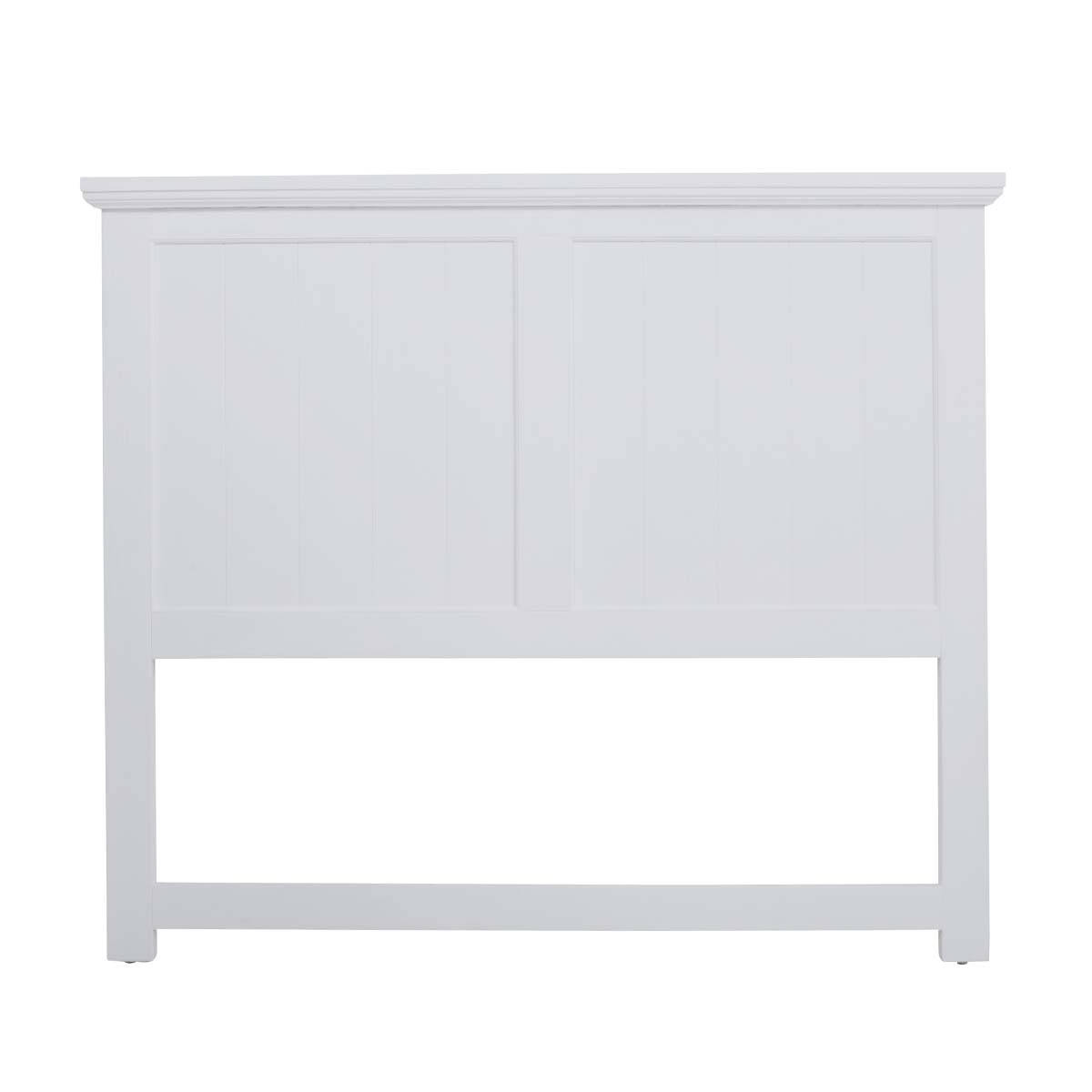 Hamptons Double Bedhead in White by OzDesignFurniture Style Sourcebook