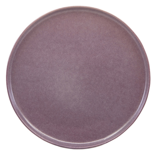 Set of 6 Salt & Pepper Purple Hue 27.5cm Stoneware Dinner Plates by