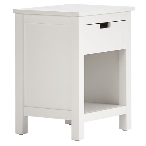 Soho Bedside Table Colour White by Temple & ster Style Sourcebook