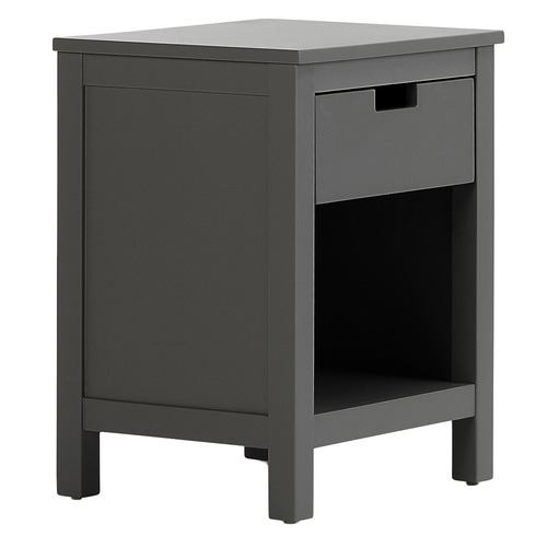 Soho Bedside Table Colour Graphite by Temple & ster Style Sourcebook