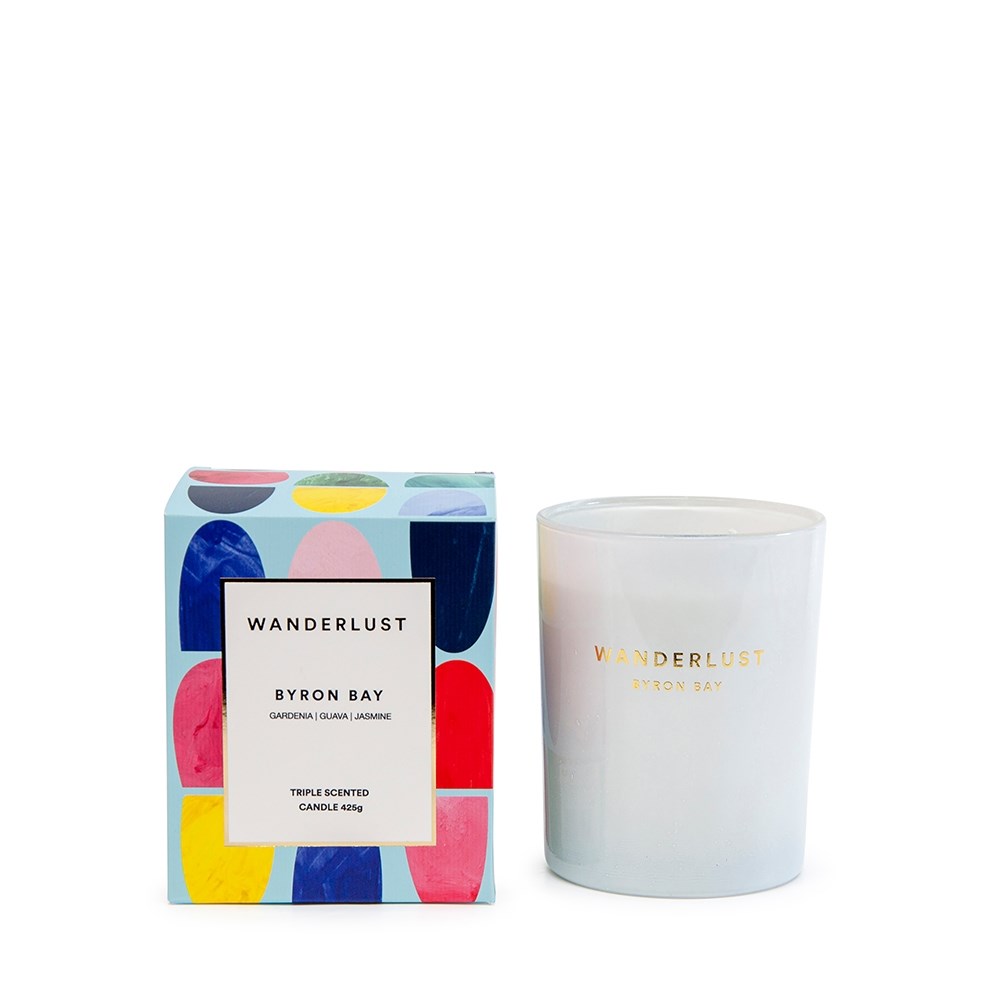 Salt & Pepper Wanderlust Candle 425g Byron Bay by Salt & Pepper Style