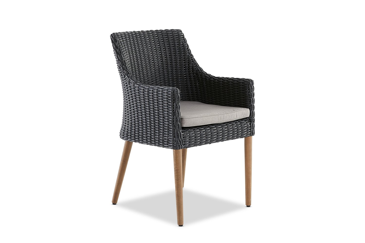 Leon Outdoor Dining Chair Anthracite by Wisteria Designs Style Sourcebook