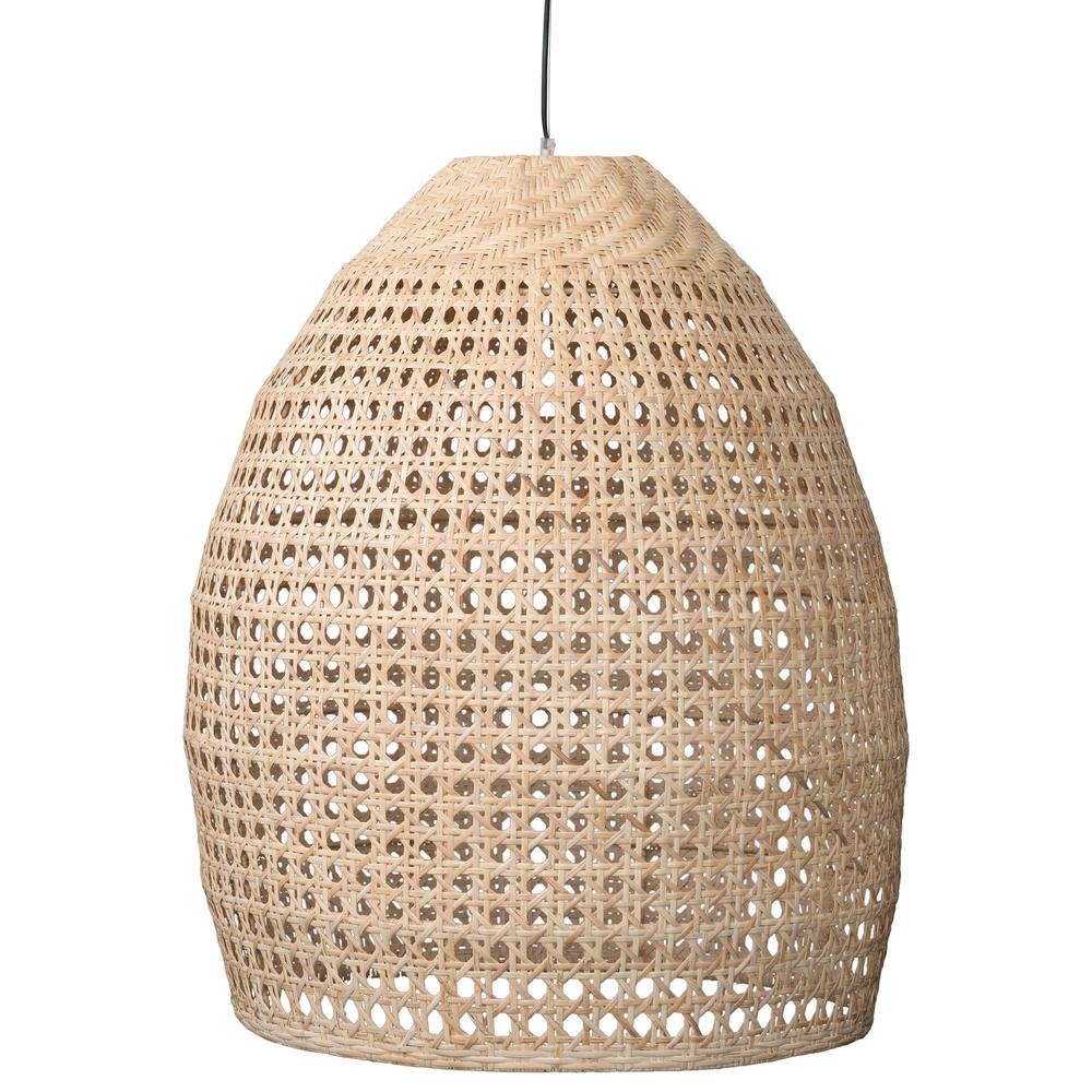 Rita Pendant Light, Large DIA 65cm H 80cm / Rattan by Uniqwa Style Sourcebook