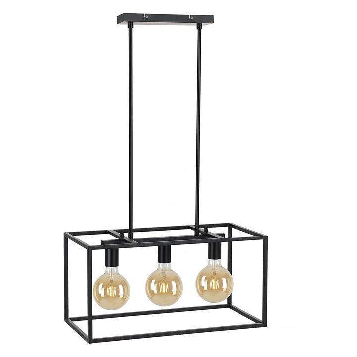 Collins 3 Light Pendant Light In Black By Telbix By Telbix Style 
