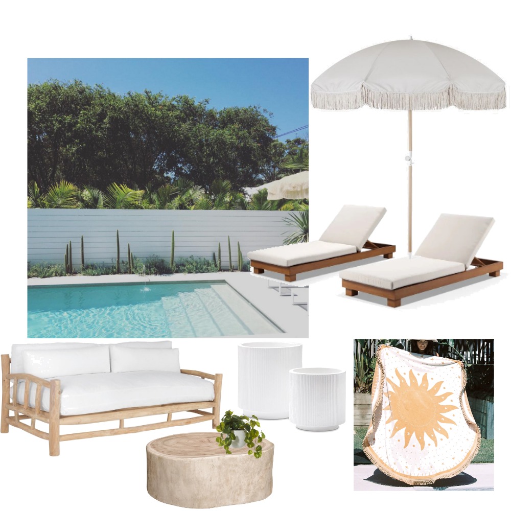 Outdoor pool area Interior Design Mood Board by Amyyyrose - Style ...