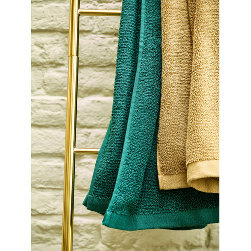 Oslo Cotton Bathroom Towels Type Bath Towel, Colour Pine by Temple