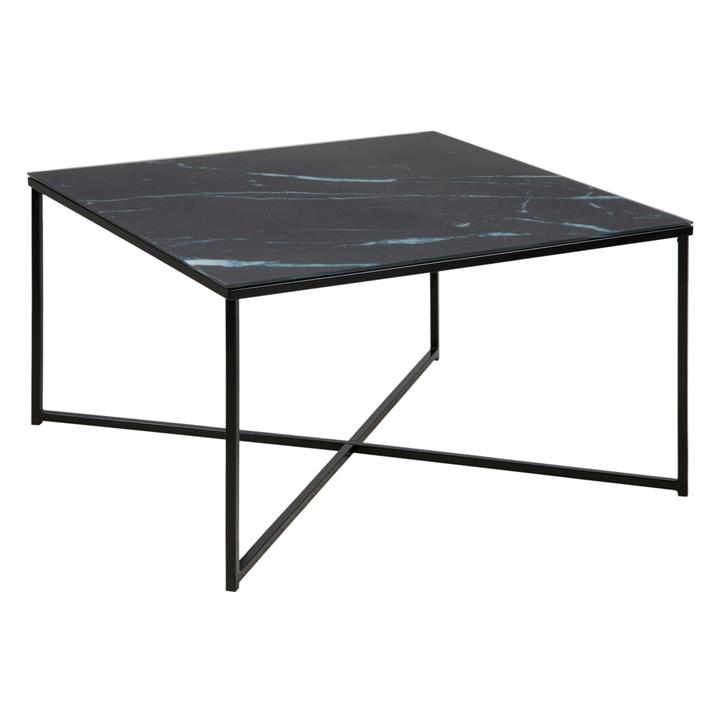 Shonto Square Coffee Table in Black by Iniko by Iniko Style Sourcebook