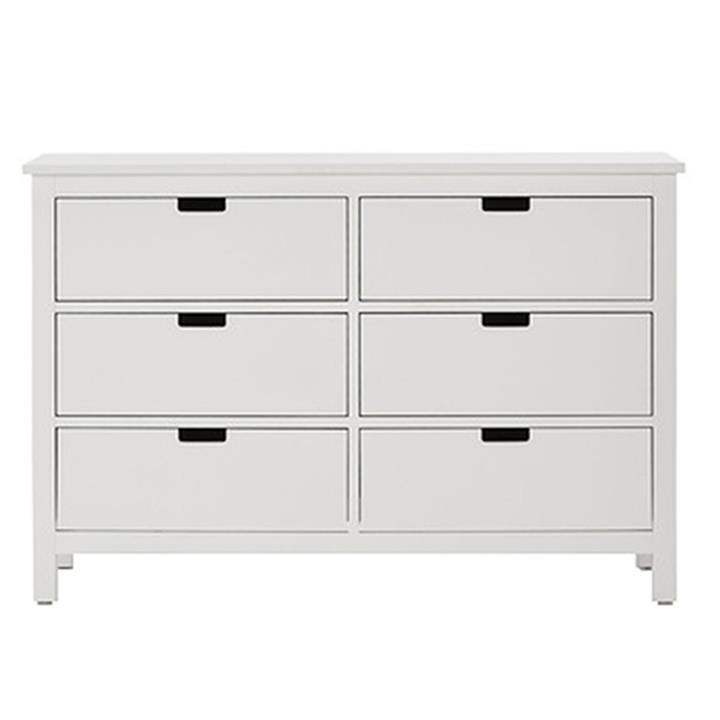 Soho Chest of 6 Drawers in White by Bedtime by Bedtime Style Sourcebook