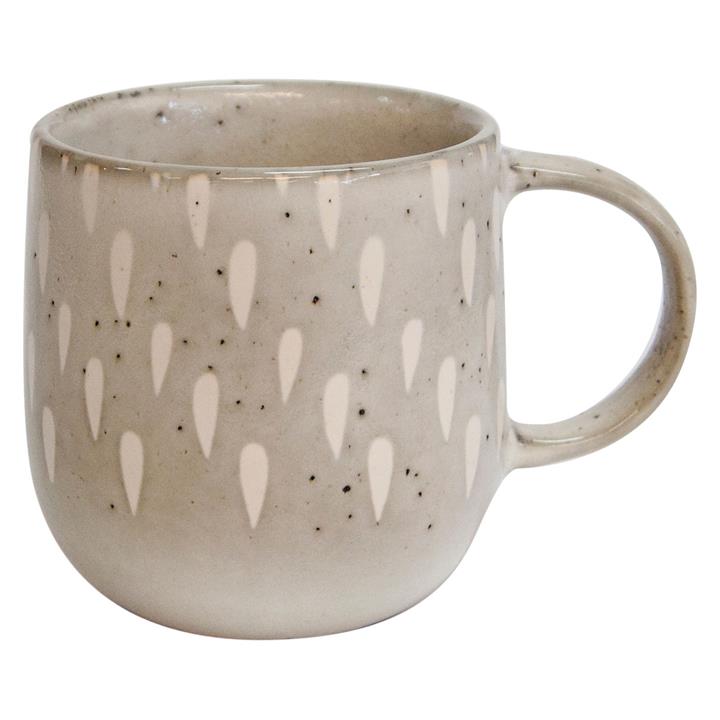 Naoko Barista Mug, Tear, Size 380ml in Beige by Salt & Pepper by Salt