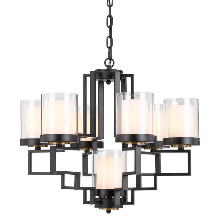 Alvarez 6 1 Pendant Light In Black By Telbix By Telbix Style Sourcebook