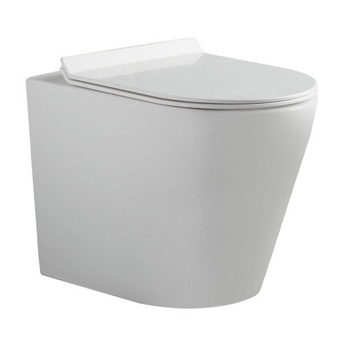 FlayR Vitreous China Wall Faced Toilet Pan by Temple & ster Style