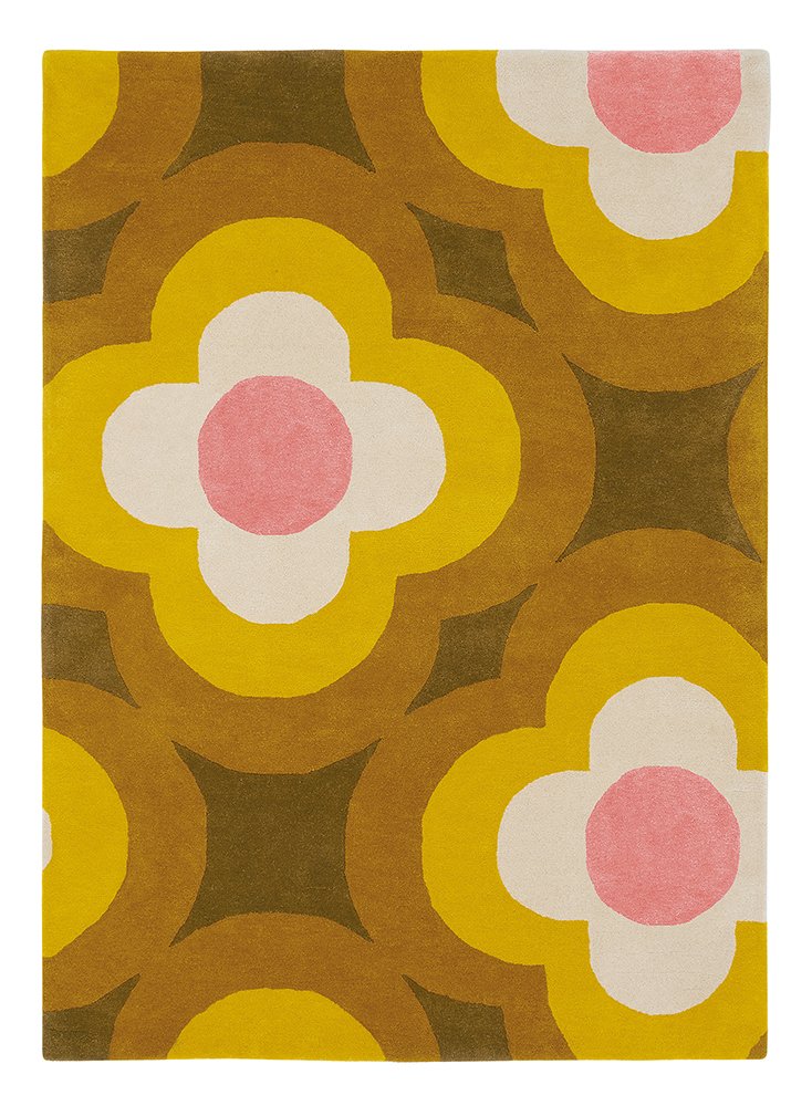 Orla Kiely Pulse Yellow 060306 by Orla Kiely Style Sourcebook