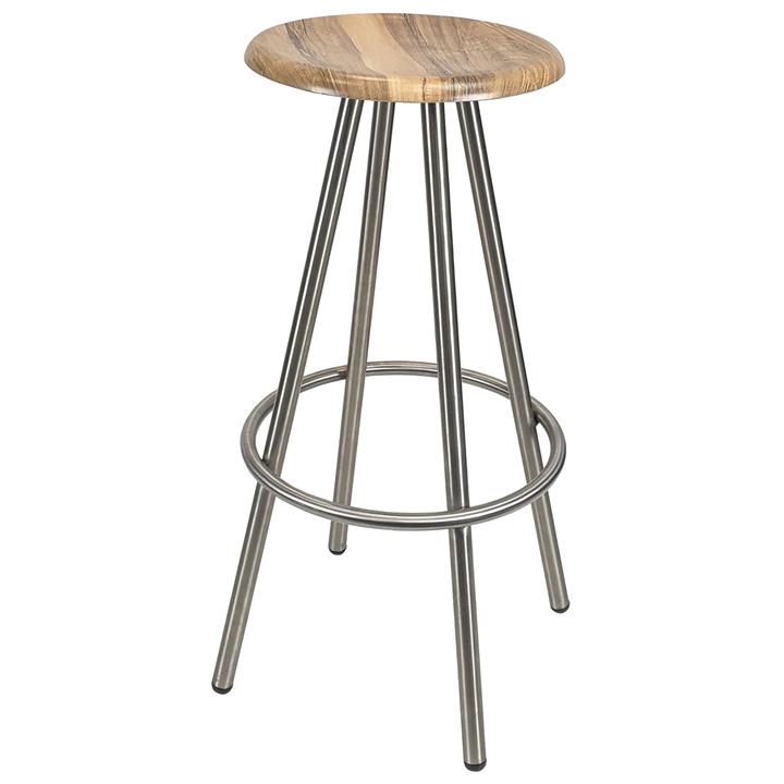 Durafurn Cruza Commercial Grade Stainless Steel Indoor / Outdoor Bar