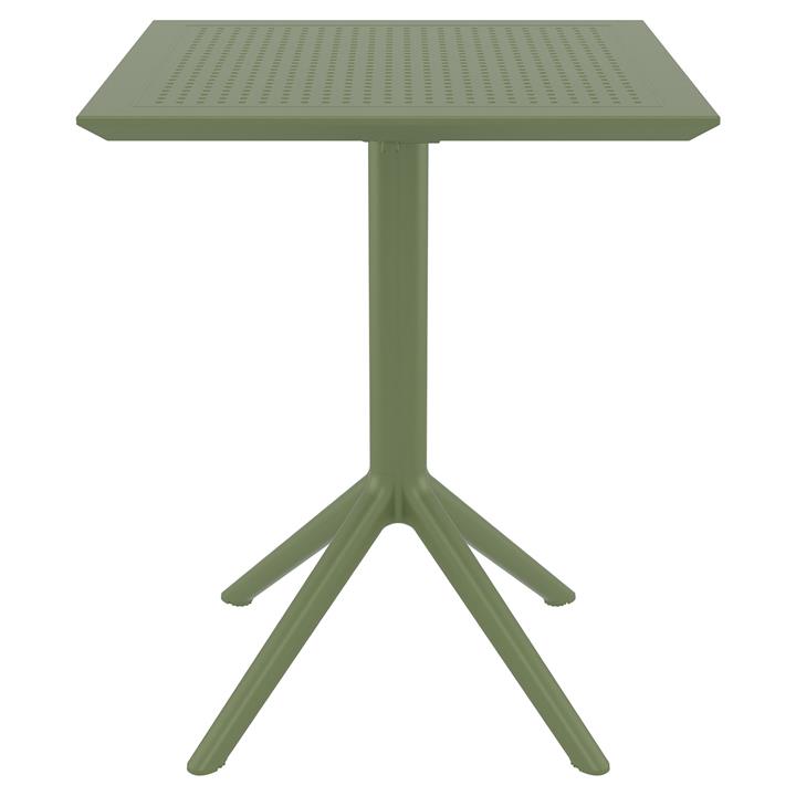 Siesta Sky Commercial Grade Indoor / Outdoor Square Folding Dining