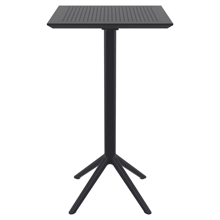 Siesta Sky Commercial Grade Indoor / Outdoor Square Folding Bar Table