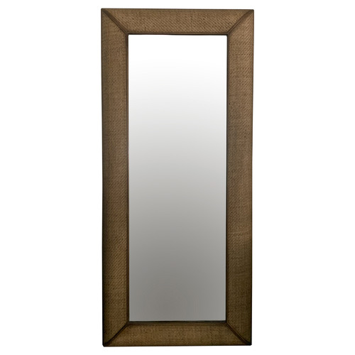 Denver Rattan Wall Mirror by Temple & ster Style Sourcebook