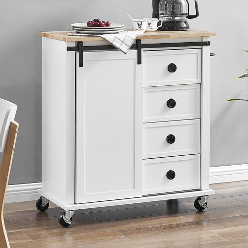 Laurel Kitchen Island Trolley by Temple & Webster Style Sourcebook