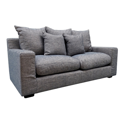 Cameron 3 Seater LinenBlend Sofa by Temple & Webster Style Sourcebook