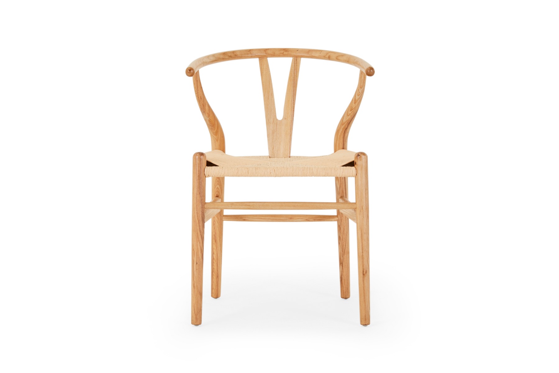 Ark Wishbone Dining Chair Natural Oak, by Lounge Lovers by Lounge