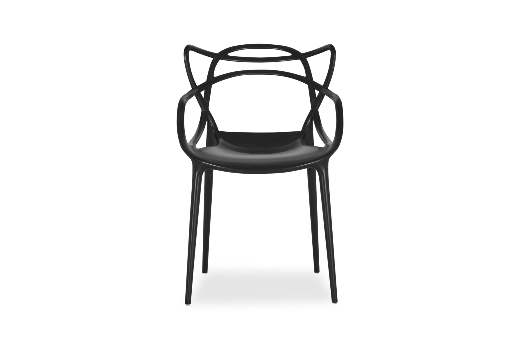 Honcho Modern Dining Chair, Black, by Lounge Lovers by Lounge Lovers