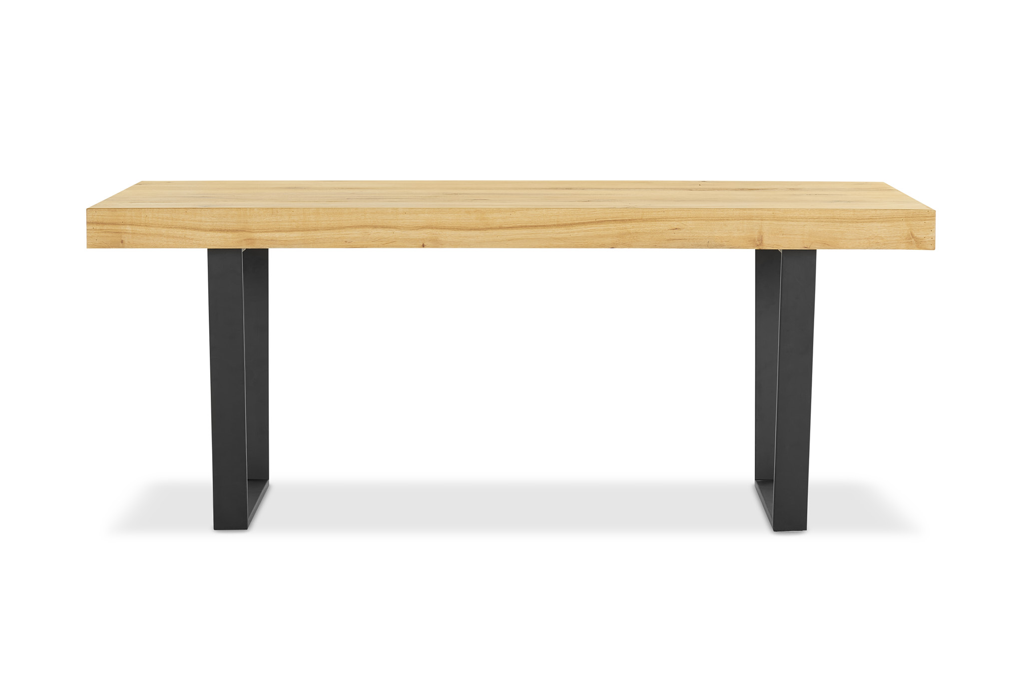 Byron Urban Industrial Dining Table, Oak, by Lounge Lovers by Lounge