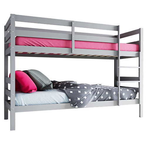 Kids' Cecilia Single Convertible Bunk Bed Storage No Storage by Temple