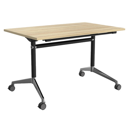 Houston FlipTop Desk Table Width 120cm, Frame Colour / Desktop Colour
