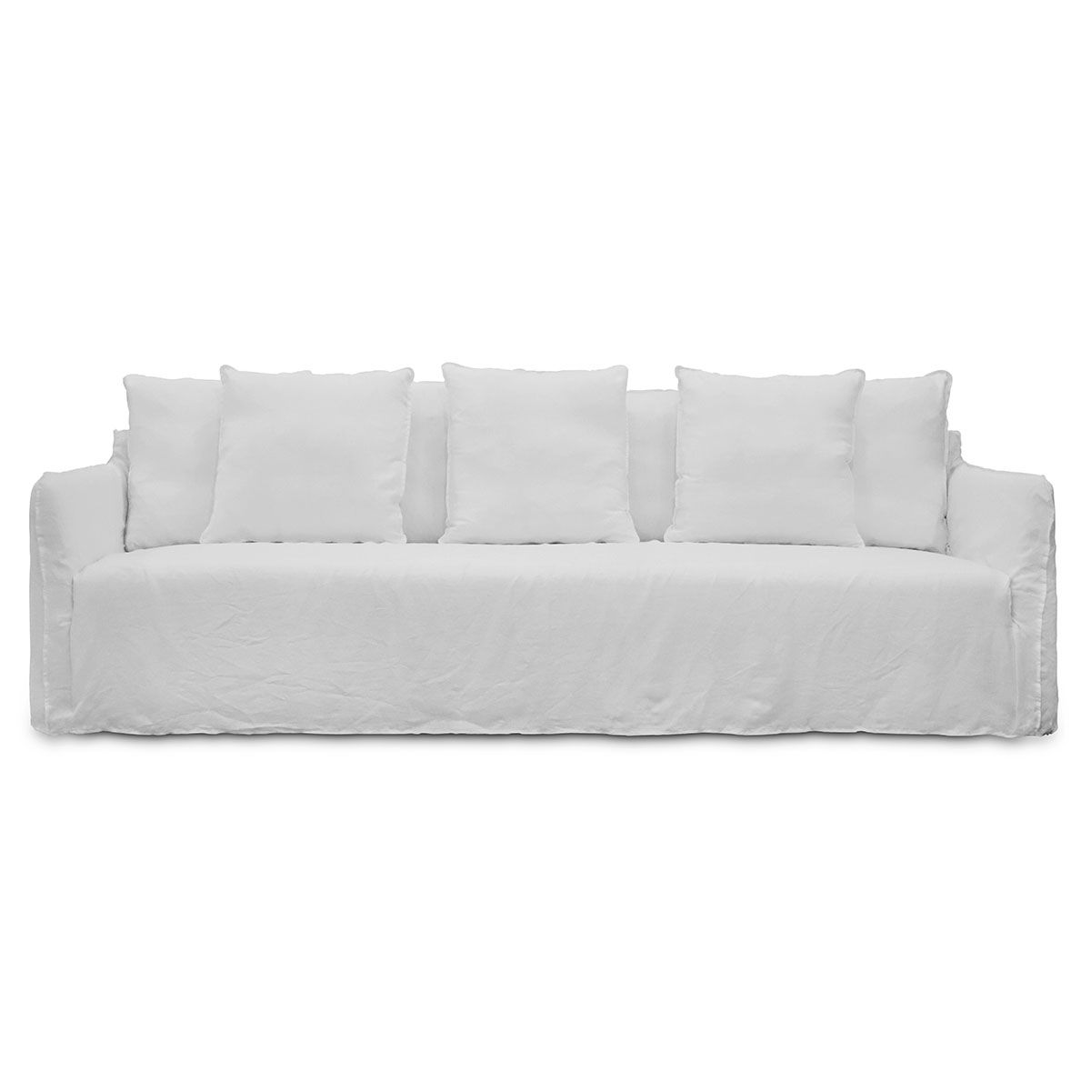 Whitehaven 3 Seater in Skye Cloud by OzDesignFurniture Style Sourcebook