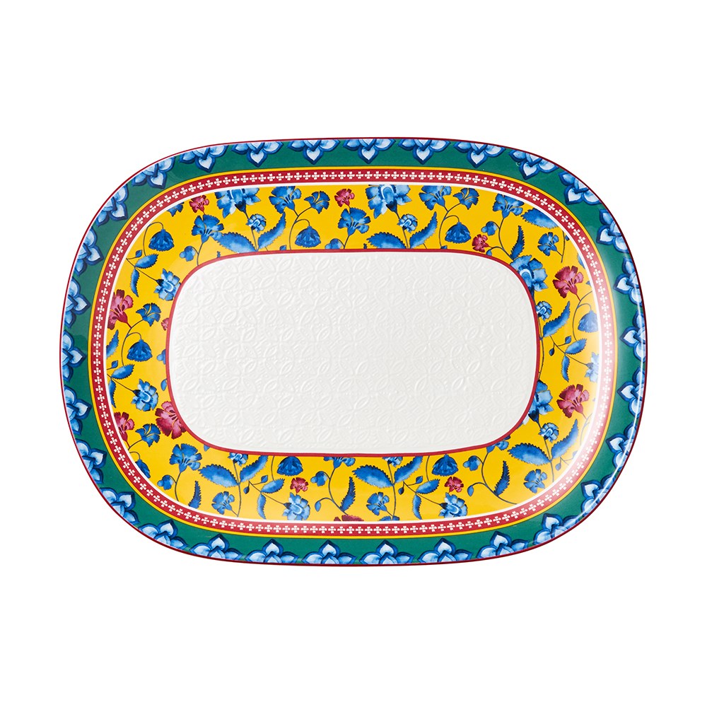Maxwell & Williams Rhapsody Oblong Ceramic Serving Platter 45 x 33cm