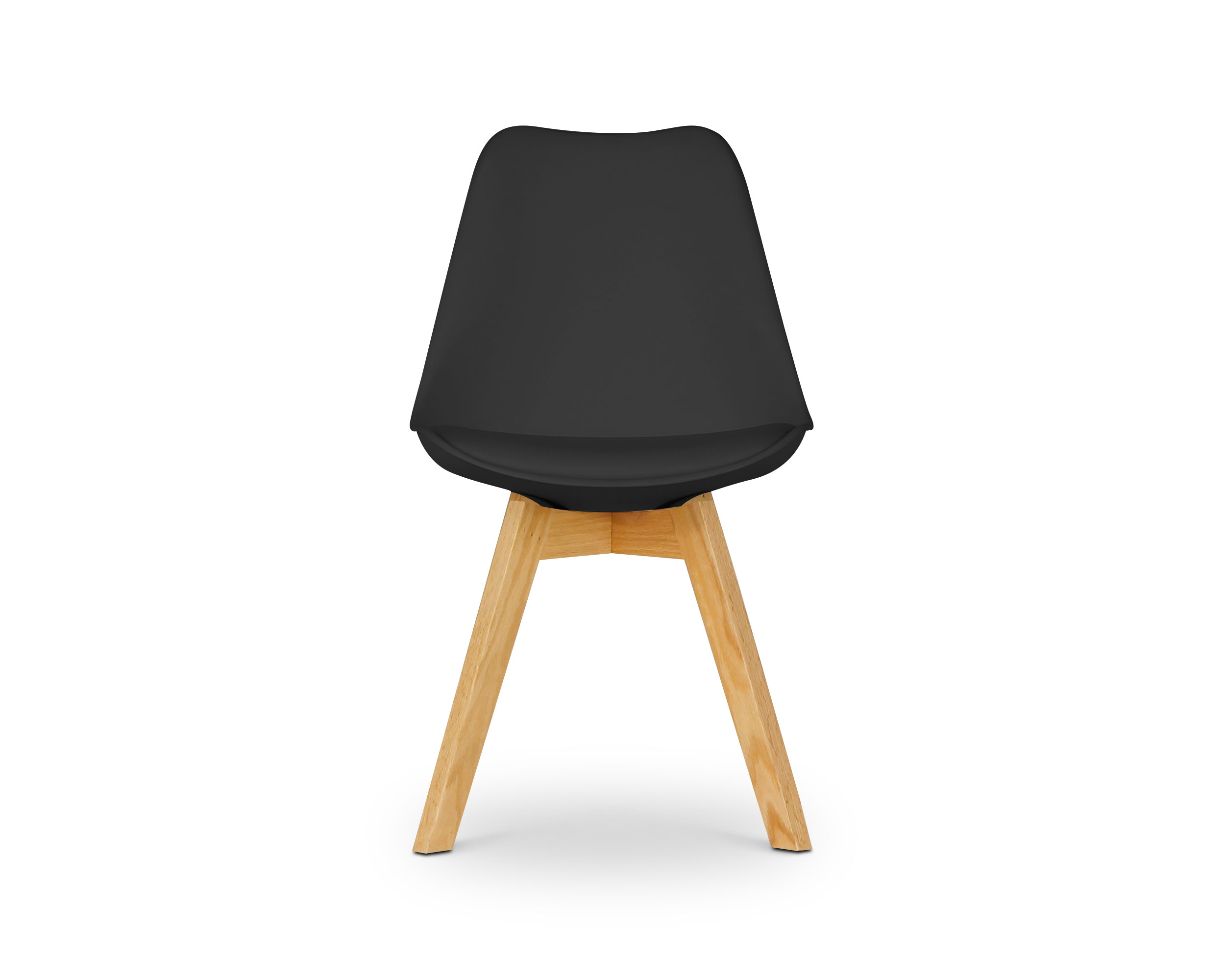 Anya Modern Dining Chair, Black, by Lounge Lovers by Lounge Lovers