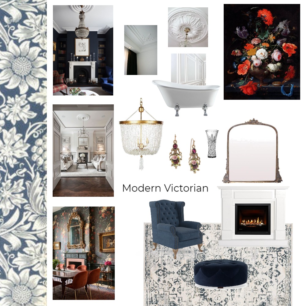 Modern Victorian Interior Design Mood Board by DN_InteriorDesign ...