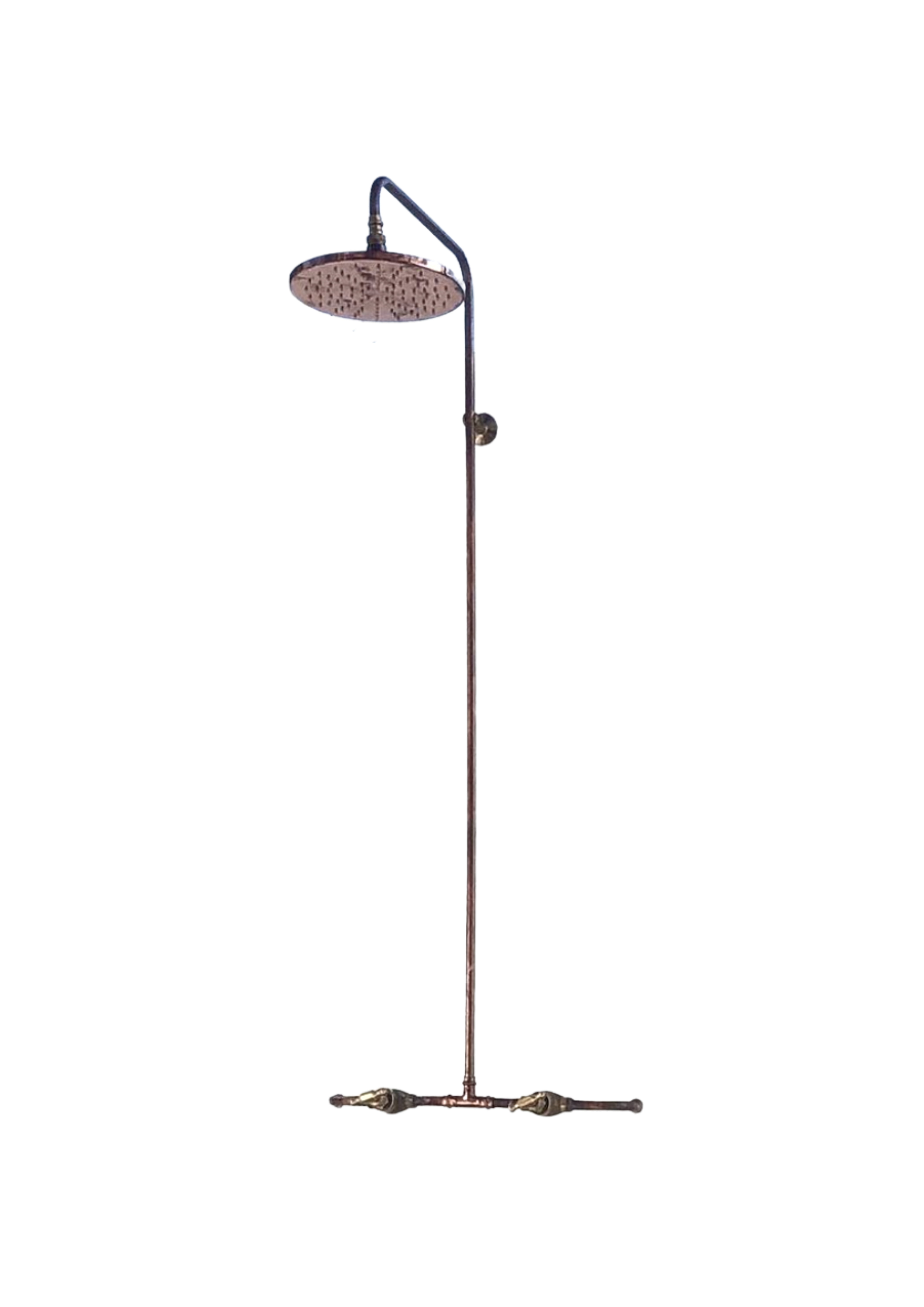 BRASS HOT+COLD SGO OUTDOOR SHOWER by Slightly Garden Obsessed Style