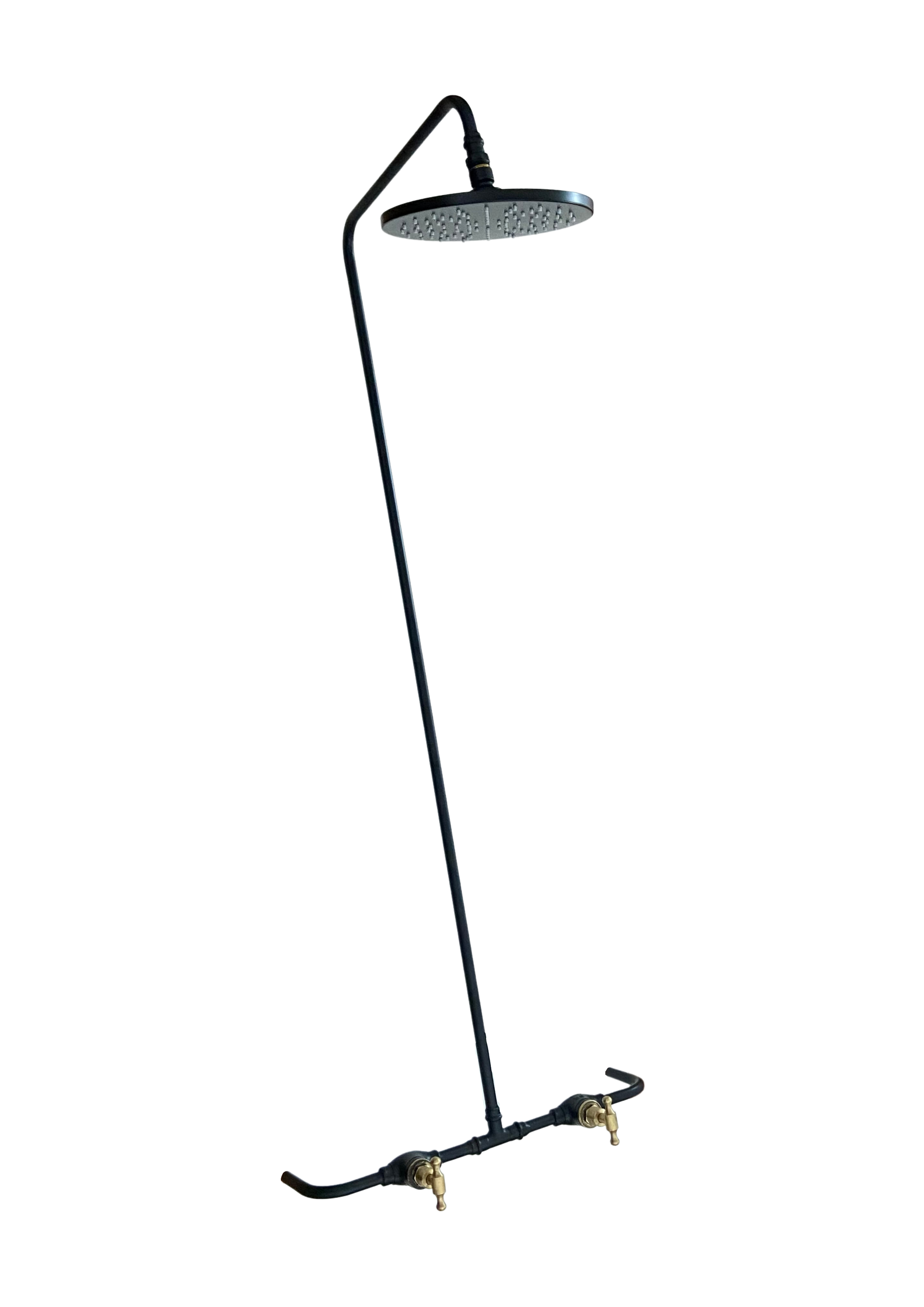 BLACK HOT+COLD SGO OUTDOOR SHOWER by Slightly Garden Obsessed Style