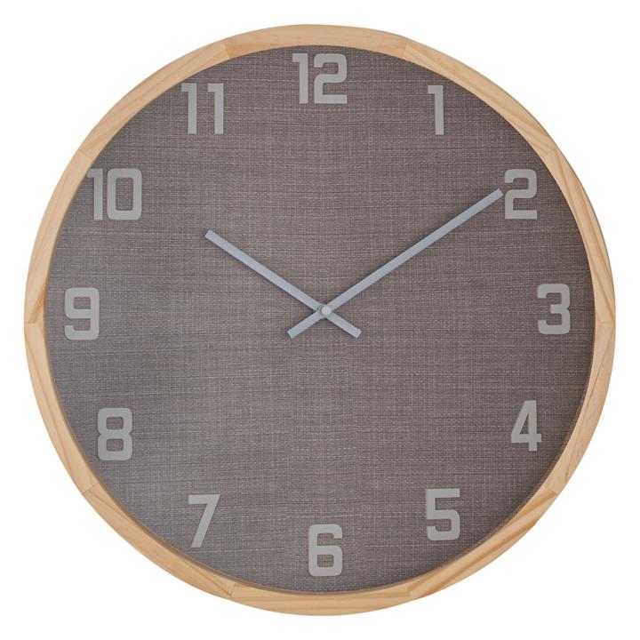 Harry Wall Clock in Light Brown by Amalfi by Amalfi Style Sourcebook