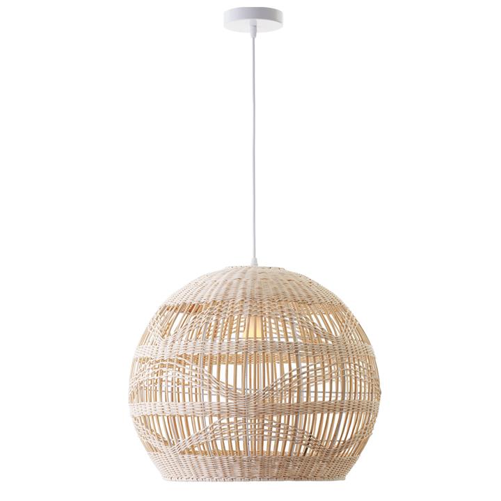Adasha Rattan Pendant Light, Large by Lexi Lighting Style Sourcebook